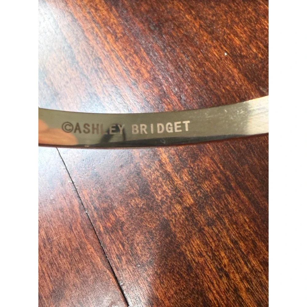 Ashley Bridget Rose Gold Daughter Hair Tie Bracelet Bangle Cuff Jewelry